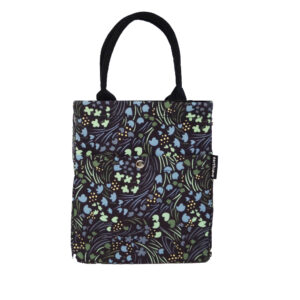 Draw String Lunch Bags-CROSSWAYS BLUE