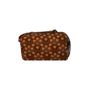 Sling Bags-FLORAL BROWN